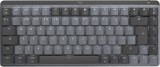 Logitech MX Mechanical Mini for Mac Tactile Quiet Mechanical Wireless Keyboard Space Grey US 920-010837