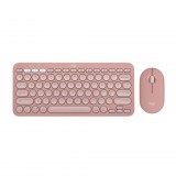 Logitech Pebble 2 Combo US INTL Bluetooth-billentyűzet + egér rose (920-012241) (920-012241)