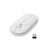 Logitech Pebble M350 Off-White wless BT egér (910-005716)