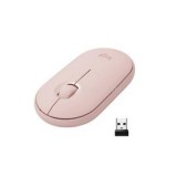 Logitech Pebble M350 Rose wless BT egér (910-005717)