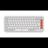 Logitech POP Icon Vezeték Nélküli Billentyűzet ENG (US) - Piszkosfehér/Narancssárga (920-013072)