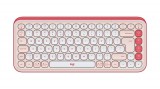 Logitech Pop Icon Wireless Keyboard Rose/Off White US 920-013073