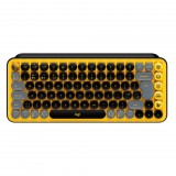 Logitech POP Keys vezeték nélküli német (Qwertz) billentyűzet Blast - sárga-fekete (920-010719) (920-010719) - Billentyűzet