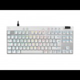 Logitech Pro X TKL Rapid Gamer billentyűzet Fehér - Német (920-013240)