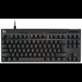 Logitech Pro X TKL Rapid Vezetékes Gamer Billentyűzet Angol - Fekete (920-013233)