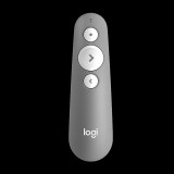 Logitech R500 Laser Presentation Remote vezeték nélküli bemutatóeszköz Bluetooth/RF Szürke (910-005387)