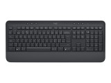 Logitech Signature K650 billentyűzet Irodai Bluetooth QWERTZ Magyar Grafit