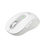 Logitech Signature M650 L Left vezeték nélküli egér, dual mode csatlakozás, SmartWheel, Off-white - 910-006240