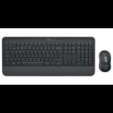 Logitech Signature MK650 Combo For Business billentyűzet Egér mellékelve Bluetooth QWERTY Dán, Finn, Norvég, Svéd Grafit (920-011010)