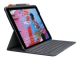 Logitech Slim Folio iPad (10th gen) UK billyentyűzetes tok szürke (920-011429)