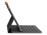 Logitech Slim Folio QWERTY Brit angol Bluetooth Szürke