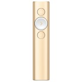 Logitech Spotlight Presentation Remote Digital Laser Gold 910-004862