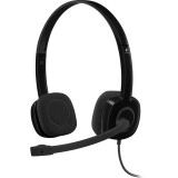 LOGITECH Stereo Headset H151 fekete 981-000589
