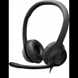 LOGITECH Stereo Headset H390 fekete (981-001576)