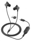 Logitech UC Zone vezetékes fülhallgató fekete (981-001013)
