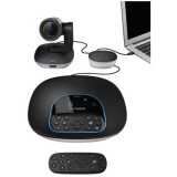 Logitech Webkamera - ConferenceCam Group (1980x1080 képpont, 90°-os látótér, mikrofon Full HD, fekete)