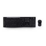 Logitech Wireless Combo MK270 billentyűzet Egér mellékelve Univerzális Vezeték nélküli RF QWERTZ Magyar Fekete