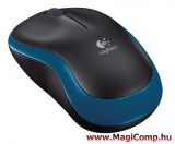 LOGITECH Wireless Mouse M185 fekete-kék 910-002236