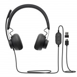 Logitech Zone 750 vezetékes headset fekete (981-001104) (981-001104) - Fejhallgató