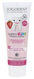 Logodent Happy Kids Fluoridmentes gyermek foggél bio eperkivonattal 75 ml