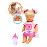 Loko: pisilő hajas baba cumisüveggel