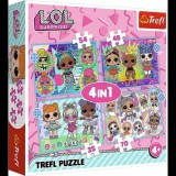 Lol Surprise Puzzle 4 az 1-ben Trefl (34613 TR)