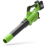Lombfúvó akkumulátoros Greenworks G24x2AB 2 x 24v akku és töltő nélkül