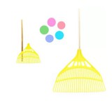 Lombseprű nyéllel többféle színben 66cm - csak egyedi szállítással vagy személyes átvétellel