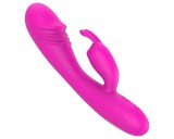 Lonely - akkus, csiklókaros, G-pont vibrátor (lila)