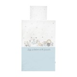 Lorelli 3 részes ágynemű garnitúra - Happy Friends Blue