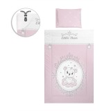 Lorelli 5 részes ágynemű garnitúra - Little Bear Pink