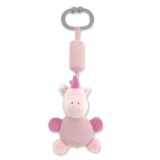 Lorelli Toys Campanula plüss babakocsi játék - Pink Unikornis