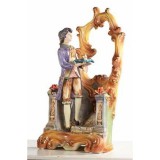 Lorenzon Kerámia férfi díszívvel - arany