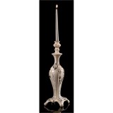 Lorenzon Kerámia gyertyatartó - krémszínű, arany, platina