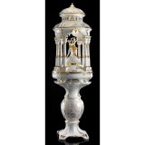 Lorenzon Kerámia pavilon (torony): Pantheon, elfordítható/mozdítható, talapzattal, beépített világítással