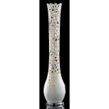 Lorenzon Maxi méretű kerámia lámpa, halogén izzóval - fehér, arany