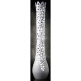 Lorenzon Maxi méretű kerámia lámpa, halogén izzóval - fehér, platina