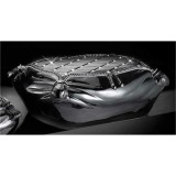 Lorenzon Nagyméretű kerámia párna, eredeti Swarovski kristályokkal - fekete