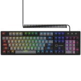 LORGAR Azar 514 Mechanical Gaming RGB Keyboard Black US LRG-GK514B-US