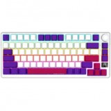 LORGAR KBP7075W Gaming Wireless Bluetooth Mechanical Keyboard White US LRG-KBP7075W-WH-US