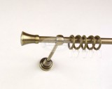 Los Angeles óarany színű 1 rudas fém karnis szett