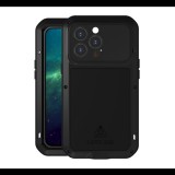 Love Mei Powerful defender Apple iPhone 13 Pro Ütésálló tok+kijelzővédő - Fekete (GP-111546)