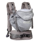 Love Radius LoveRadius Hoodie 2 csatos babahordozó - Athletic grey