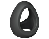 Love to Love Flux - szilikon péniszgyűrű (fekete)