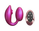 Love To Love Wonderlover - csiklóizgató G-pont vibrátor (metál pink)