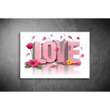 Love Vászonkép 010 üv-010