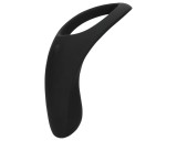 Loveline - akkus, vibrációs hosszú pénisz- és heregyűrű (fekete)