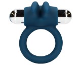 Loveline - nyuszis vibrációs péniszgyűrű (kék)