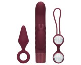 Loveline (S)explore - szexjáték szett nőknek - (piros)