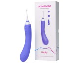 LOVENSE Hyphy - okos 2in1 vibrátor (lila)